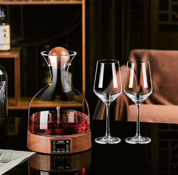 JR Smart Atomizing Electric 360° Fountain Decanter