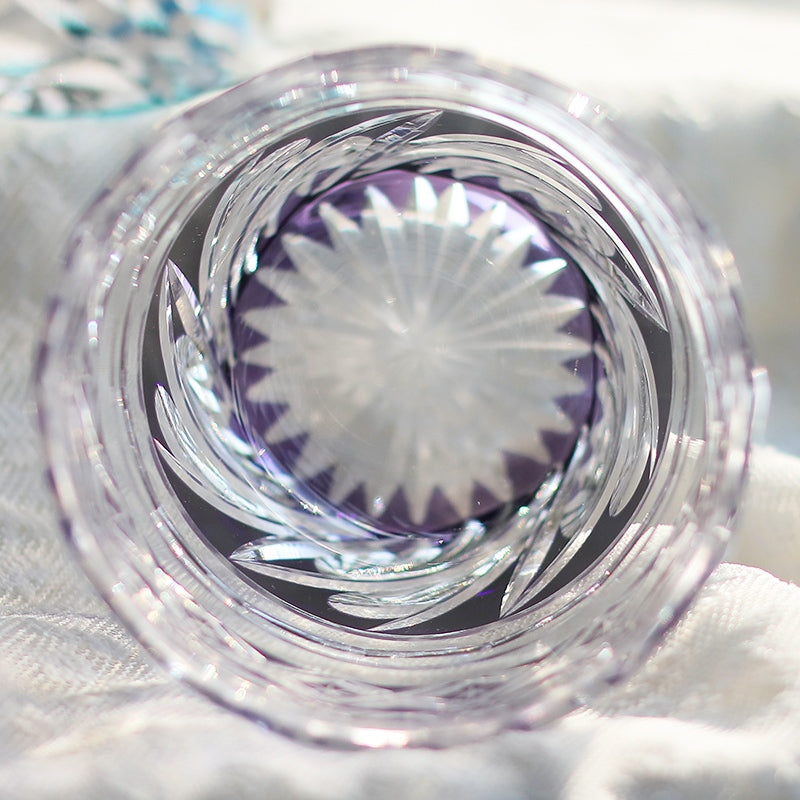 Edo Kiriko Handcrafted Zephyr Valley Whisky Glass