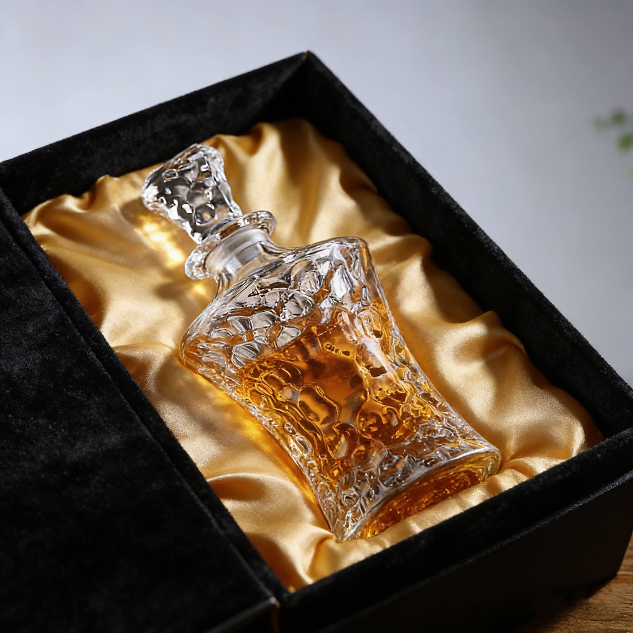JR Pinnacle Crystal Whisky Decanter