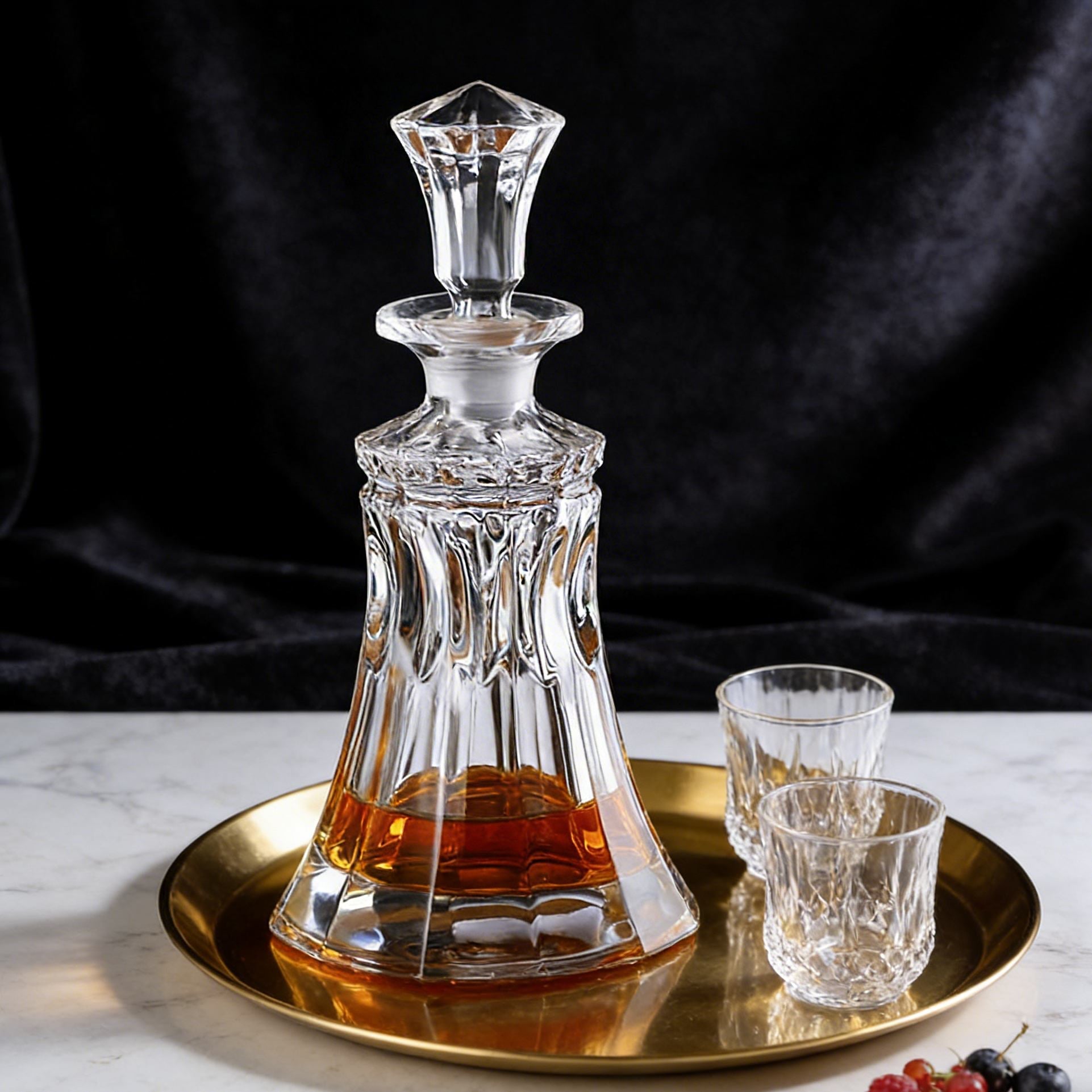 JR Resonance Crystal Whisky Decanter