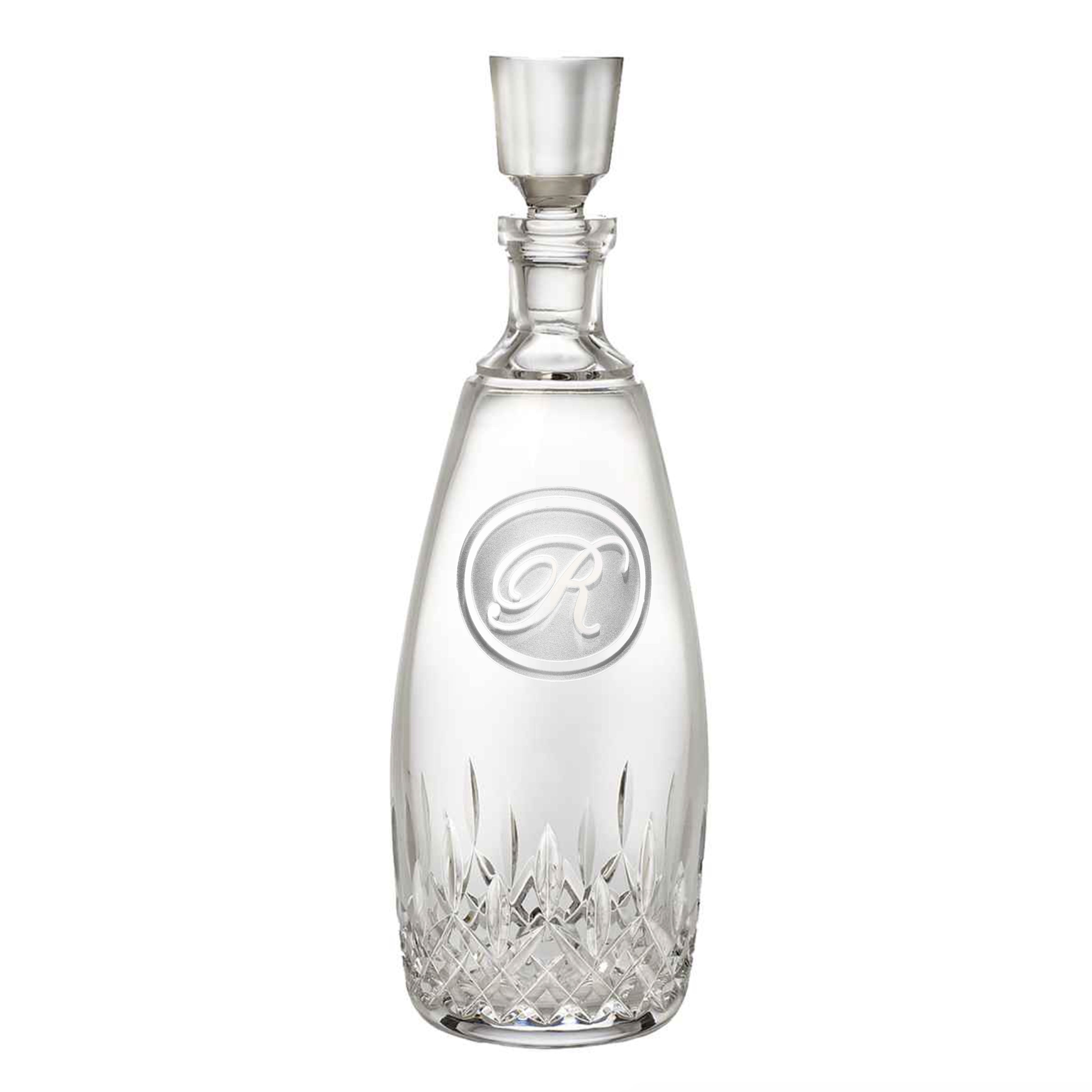Engraved, Waterford Crystal Whiskey Decanter