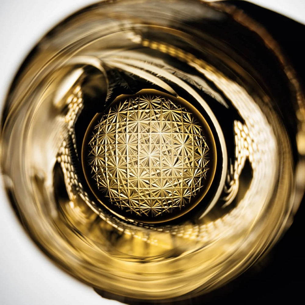 Edo Kiriko Handcrafted Dragon Motif Whisky Glass